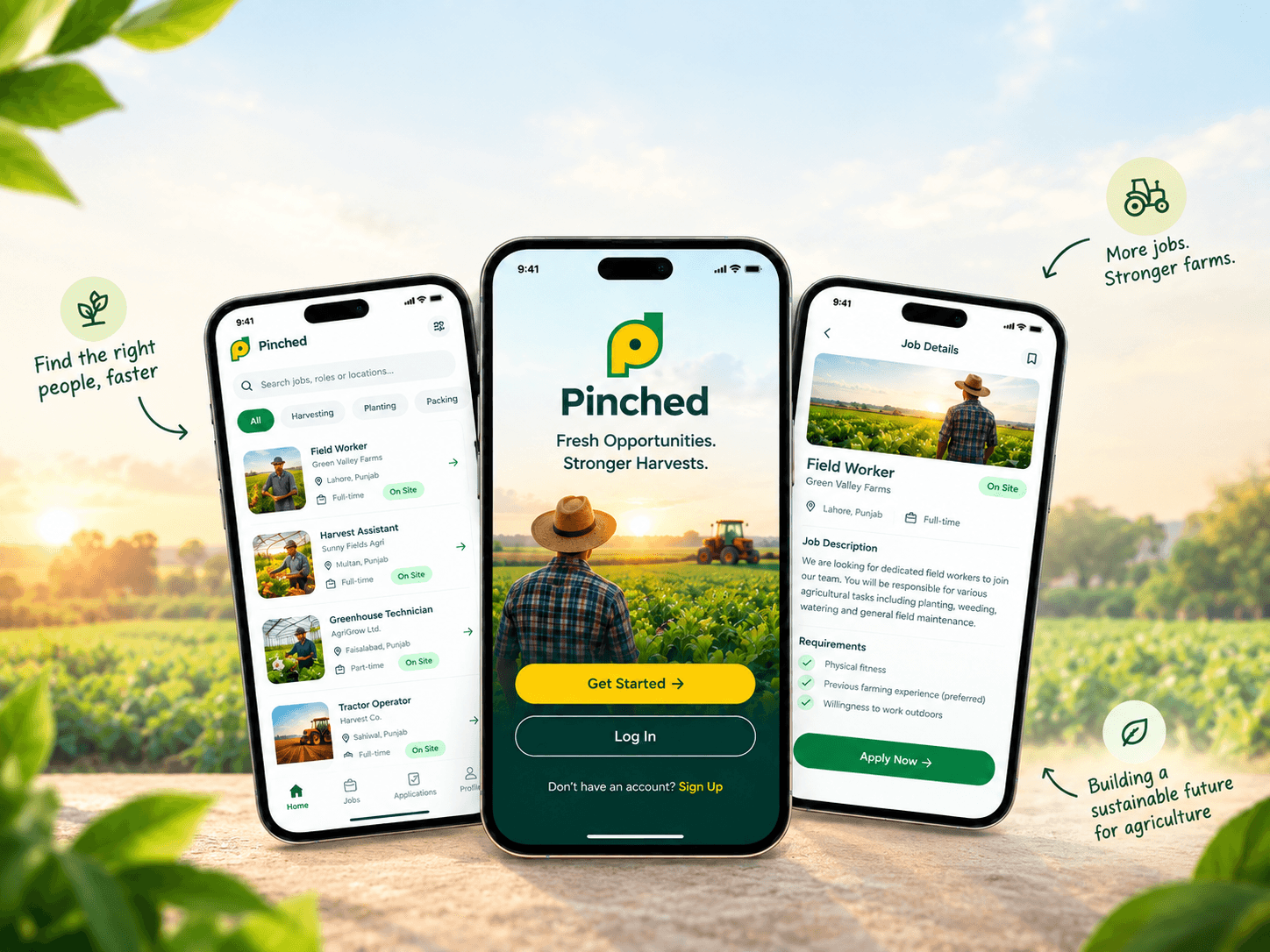 Pinched agribusiness workforce mobile app